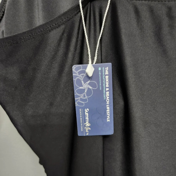 Summer Mae women's one piece swim suit size 4XL black new with tags - Picture 7 of 8